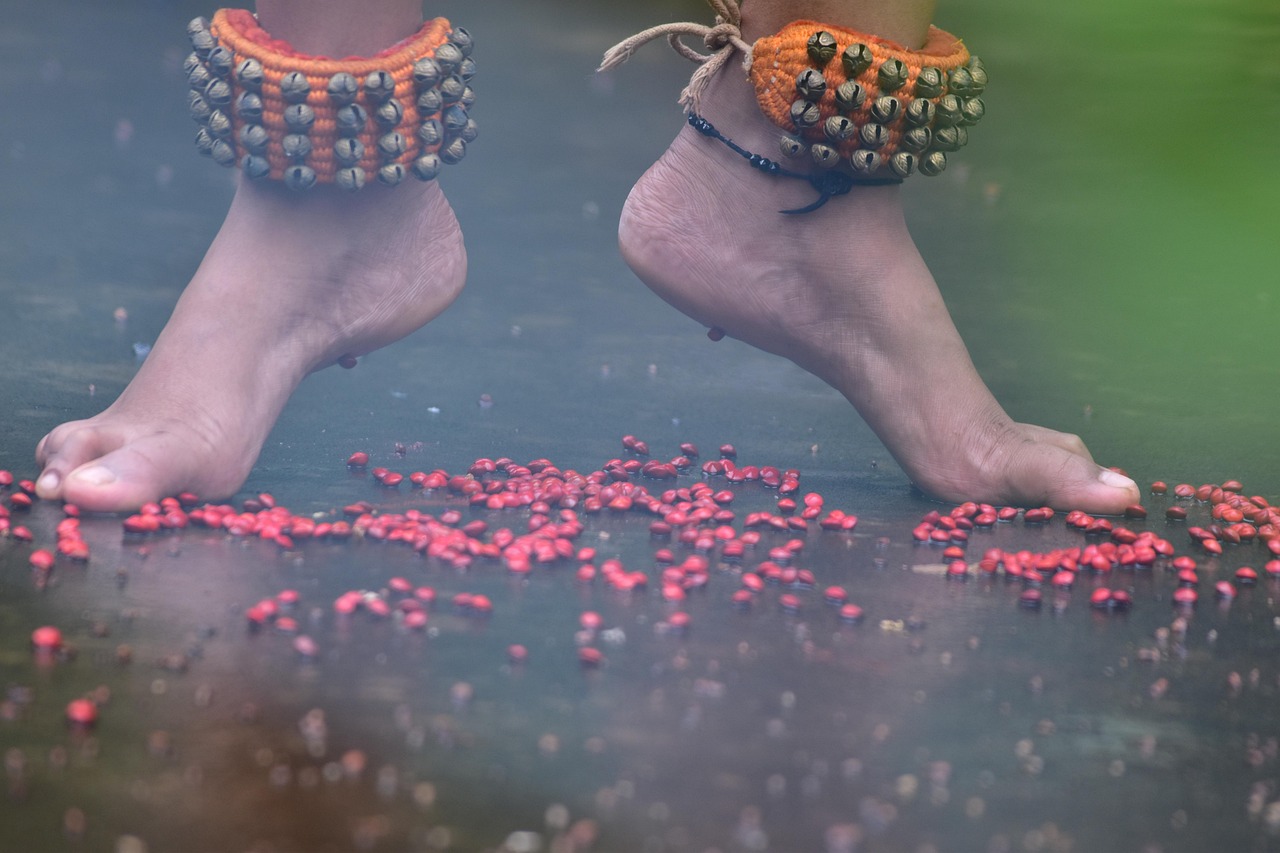 Classical Indian dance – intricate mudra hand gesture