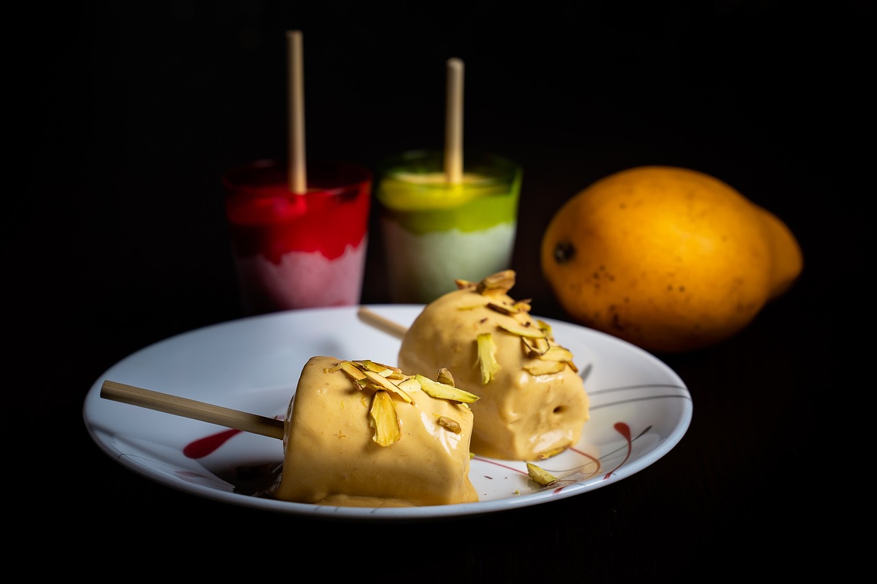Indian sweets – colourful mithai desserts and traditional sweet treats